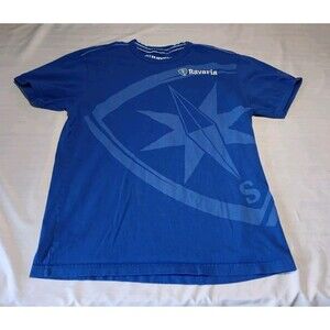 VTG Bavaria Holland Beer Promotional T-shirt XL Blue